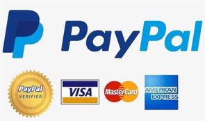 We accept payments through Paypal, Visa, MC, AMEX whatever works.