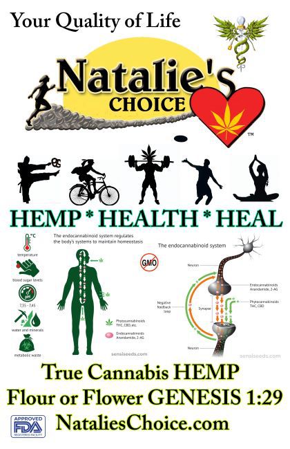 Natalies Choice our yin to yang for true cannabis hemp foods, topicals, tinctures for quality of life