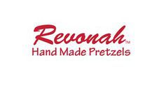 Revonah Pretzel Bakery Company Logo of man with sickel.
