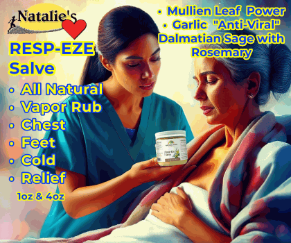 Resp-eze respiratory salve with rosemary in it