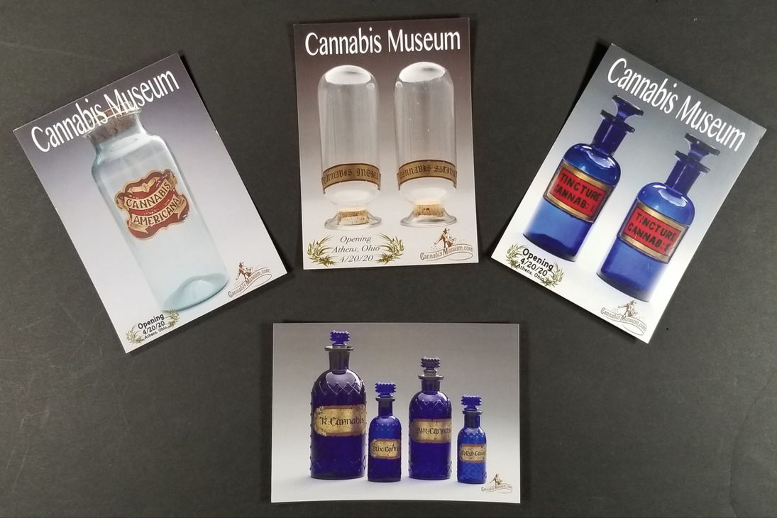 Cannabis Museum Athens Ohio 4/20/20 Opening Cards 4 types