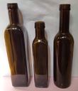250ml compared to 500ml &amp; 375ml Marasca Square Green Bottles