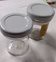 1.25oz PET Plastic Straight 2 jars