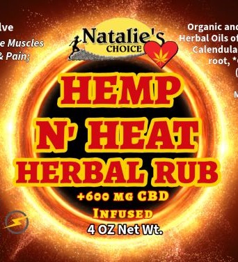 Hemp N' Heat Herbal Rub front