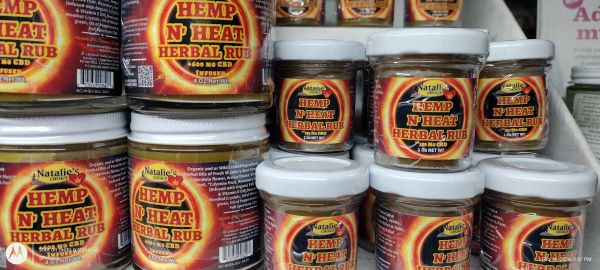 Deep Tissue Salve Hemp N Heat 1oz CBD Infused 150mg