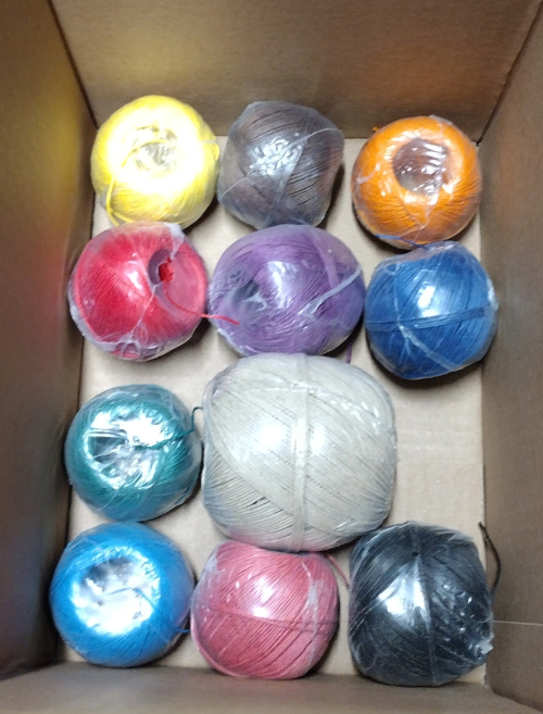 Assorted Hemp Twine Starter Box 11 Assorted Colors