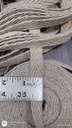 Webbing Herringbone 3/4&quot; hemp by yard or 25yd roll