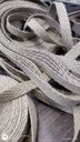 Webbing Herringbone 3/4&quot; hemp by yard or 25yd roll