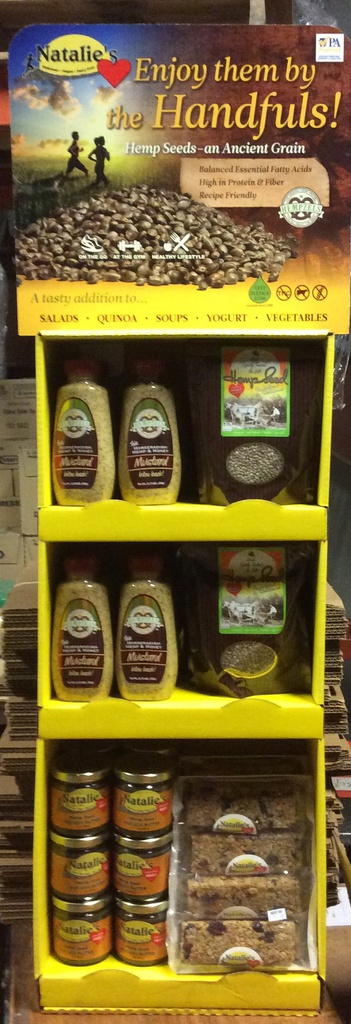 Mustard 36 Bottles with Point of Purchase Display