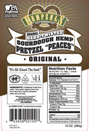 Sourdough Original Hempzels™ Pretzels 8oz Bags