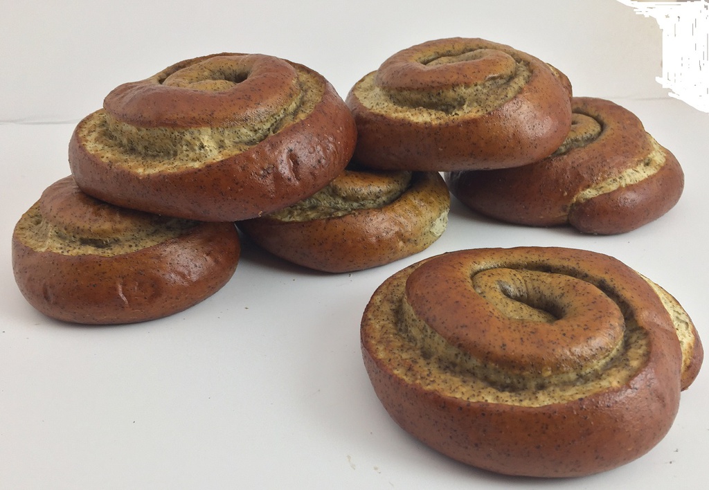 Soft Hemp Pretzel Rolls/Sliders Hempzel™ 4oz