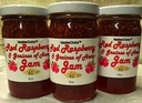 Raspberry Jam with hemp 3 jars