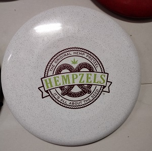 Hemp Frisbee 10&quot; white