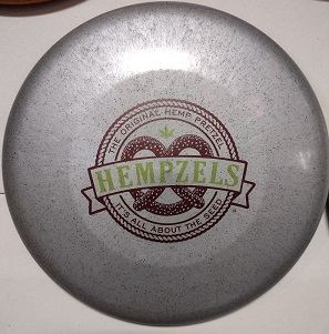 Hemp Frisbee White10&quot; Hempzels™