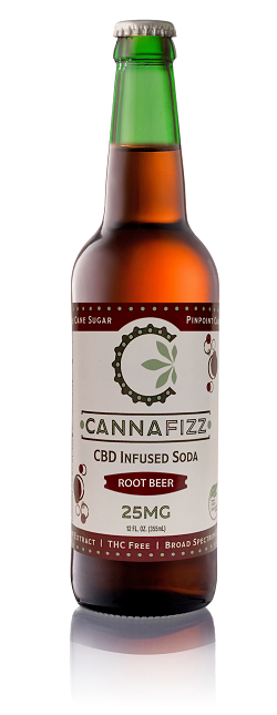 CannaFizz™ Rootbeer Flavors 12 oz glass