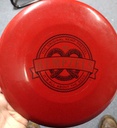 Hemp-frisbee's™ with collectors item Hempzels™ Logo (red)