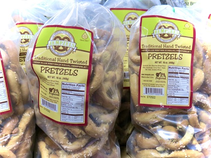 Hand Rolled Hempzel™ Pretzels Sourdough 1 lb bag SOLD OUT