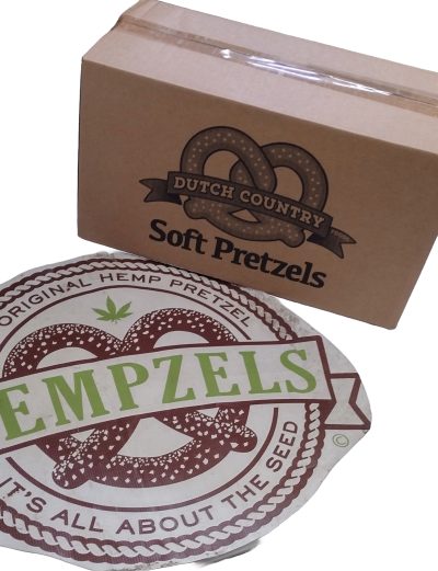 Case Swirls (60) Hempzel™ Soft Pretzels 4oz