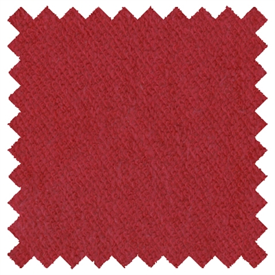 Hemp Textile Red French Terry 55/45 9.7oz 66&quot; Yd