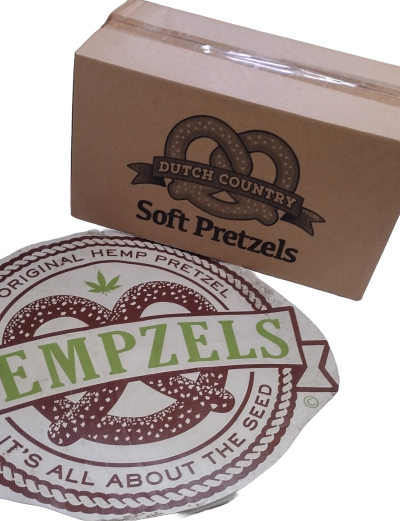 Case Nuggets (400) Hempzel™ Soft Pretzels (0.5) size (OUT)