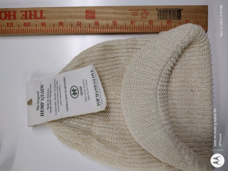 Hemp Heads Knit Hats with rims While Supplies Last