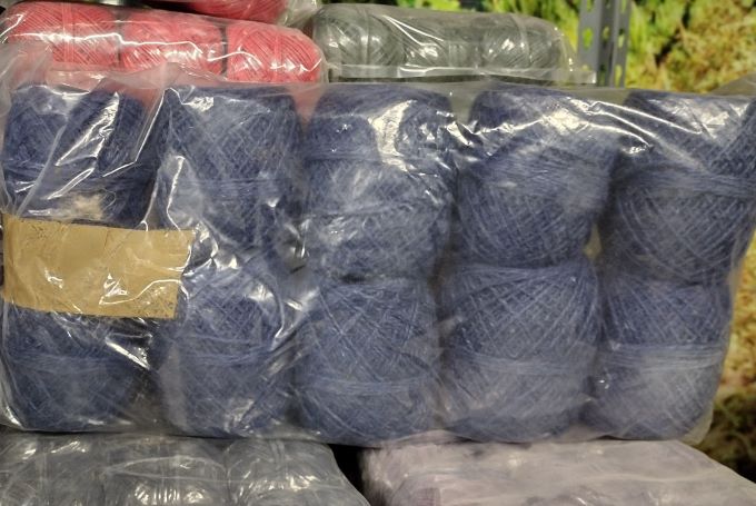 Unpolished 100% Hemp Yellow or Blue Twine 10 packs while supplies last