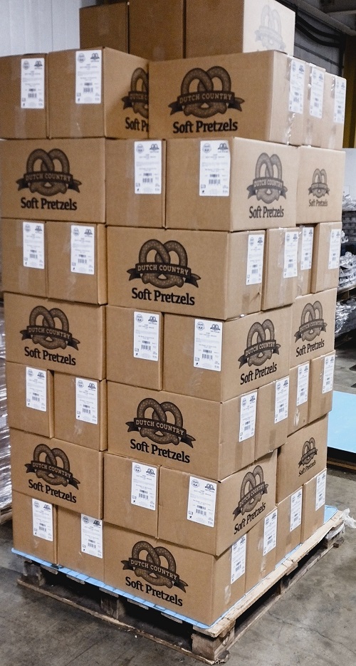 Pallet Nuggets 60 case Hempzel™ Soft Pretzels Call to order