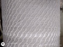 [D416-6] Wavy Texture Weave Bolt of 100% Hemp Natural / Bleached 24.8oz