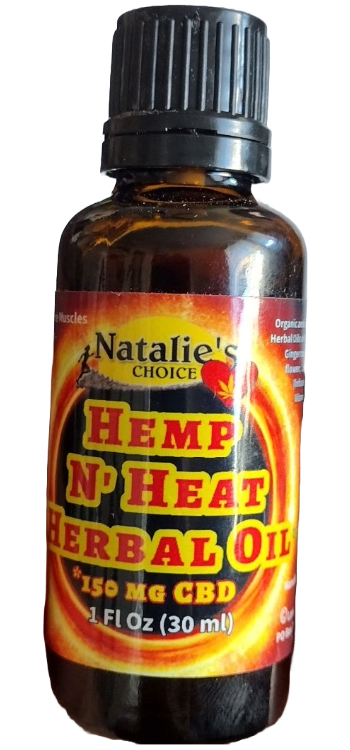 Hemp N Heat Deep Tissue Salve or oil travel size