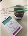 Hemp Drinking Straws Box 100 1/3 hemp 2/3 plant