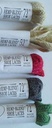 [NP_HSRed] Shoelaces hemp and wool by No Problem, Inc Rare (red)