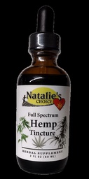 [2oz] Organic Full Spectrum Cannabis Hemp Tincture